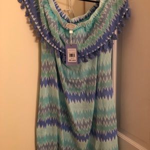 Sail to Sable NWT Flame Print Dress